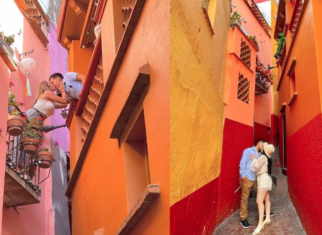 L’Allée du Baiser à Guanajuato, Mexique, InfoMistico.com