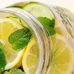 Agua depurativa de limón, pepino y menta, InfoMistico.com