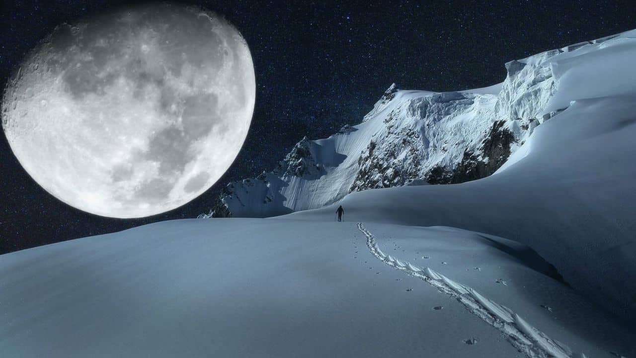 Luna de Nieve La primera superluna del año