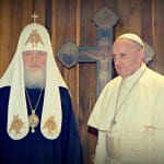 Patriarca Kiril y Papa Francisco, InfoMistico.com