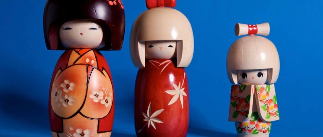 Muñecas Kokeshi